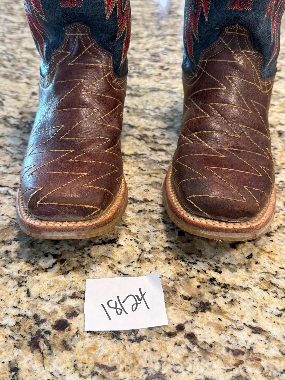 Western cowboy boots kids handmade leather rodeo southwestern